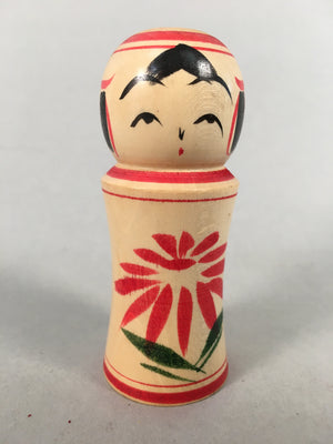 Japanese Kokeshi Doll Wooden Figurine Vtg Traditional Kokeshi Craft KF539