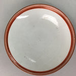 Japanese Kutani Lidded Rice Bowl Vtg Porcelain Floral Kimono Scenery C1930 PT723