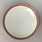 Japanese Kutani Lidded Rice Bowl Vtg Porcelain Floral Kimono Scenery C1930 PT732