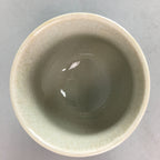 Japanese Kutani Porcelain Teacup Vtg Yunomi Pagoda Mountain Sencha PT629