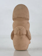 Japanese Kyo-Ningyo Unglazed Clay Doll Vtg Traditional Kimono Girl Geisha BD851