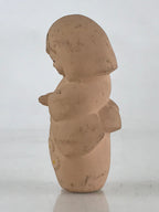 Japanese Kyo-Ningyo Unglazed Clay Doll Vtg Traditional Kimono Girl Geisha BD851