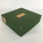 Japanese Lacquer Shunkei-Nuri Lidded Snack Bowl Wood Kashiki Tea Ceremony UR615