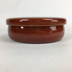 Japanese Lacquer Shunkei-Nuri Lidded Snack Bowl Wood Kashiki Tea Ceremony UR615