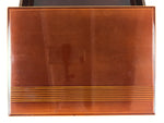 Japanese Lacquer ware Bento Box Vtg Wood Shunkei Nuri Jubako 2 Tier JB77