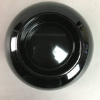 Japanese Lacquer ware Bowl Replica Vtg Black Gold Makie Owan Soup Rice UR296