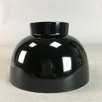 Japanese Lacquer ware Bowl Replica Vtg Black Gold Makie Owan Soup Rice UR296