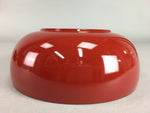 Japanese Lacquer ware Bowl Vtg Red Replica Signed QT70