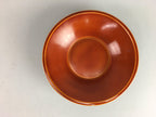 Japanese Lacquer ware Bowl Vtg Wooden Shunkei Nuri Kashibachi Sweets LW836