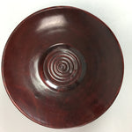 Japanese Lacquer ware Drink Coaster Saucer Vtg Chataku 5pc Wood Brown LW996