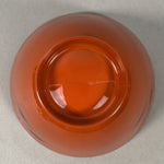 Japanese Lacquer ware Lidded Bowl Vtg Replica Red Black Owan Soup Rice UR400