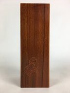 Japanese Lacquered Flower Vase Vtg Wooden Ikebana Kabin Gourd FV996