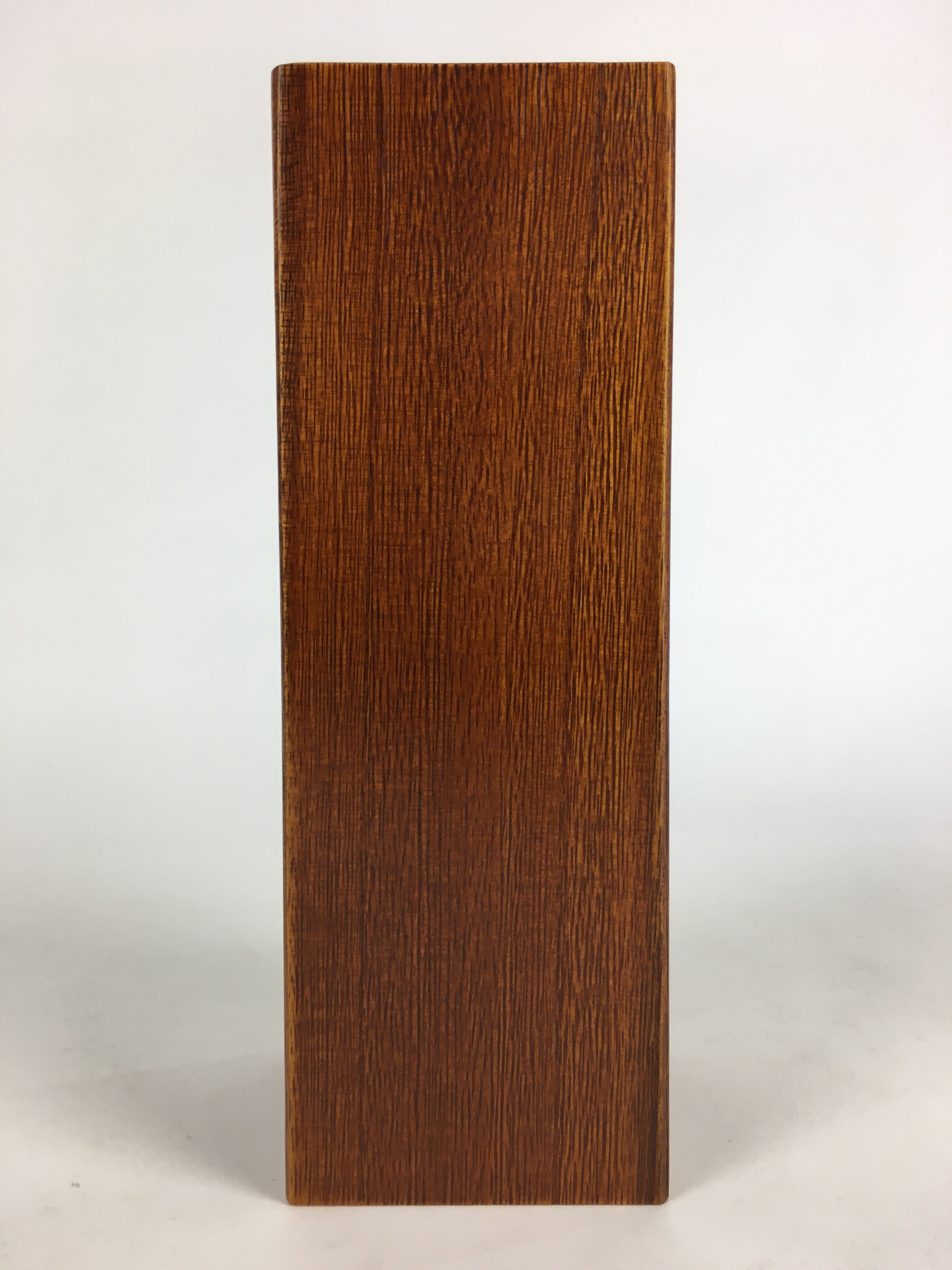 Japanese Lacquered Flower Vase Vtg Wooden Ikebana Kabin Gourd FV996