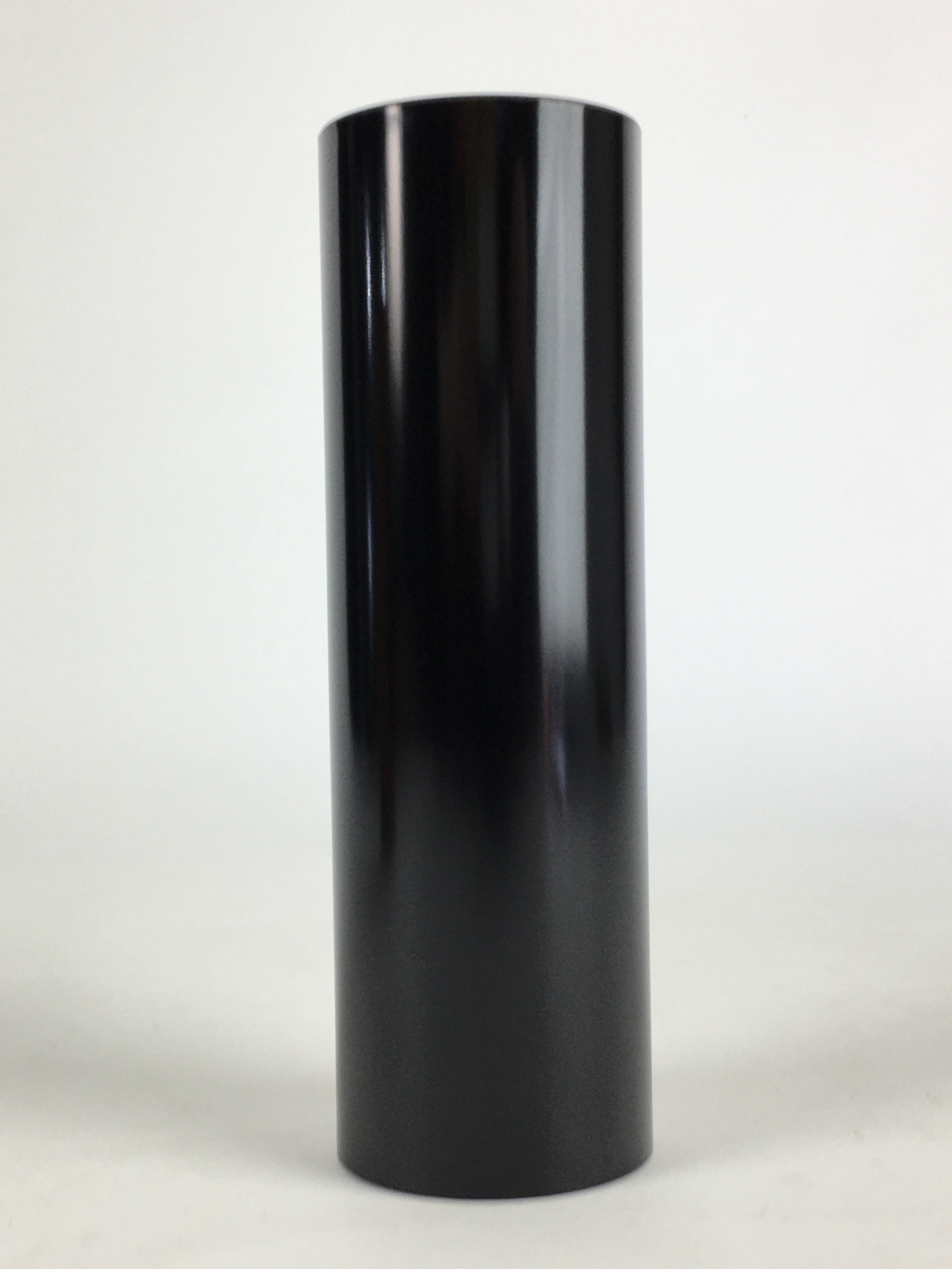 Japanese Lacquered Flower Vase Vtg Wooden Ikebana Kabin Gourd FV996