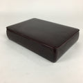 Japanese Lacquered Lidded Box Shunkei-Nuri Vtg Wood Fumibako Letter Book FB66