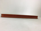 Japanese Lacquered Tray Rectangle Obon Vtg Shunkei-Nuri Nurimono UR683