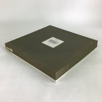 Japanese Lacquered Tray Round Obon Vtg Shunkei-Nuri Nurimono UR681