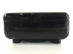 Japanese Lacquered Wooden Lidded Bento Box Vtg Maki-e Jubako UR821