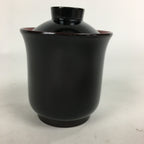 Japanese Lacquerware Kiso-Nuri Lidded Bowl Vtg Red Black Owan Soup Bowl QT146
