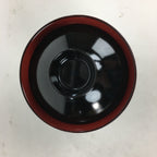 Japanese Lacquerware Kiso-Nuri Lidded Bowl Vtg Red Black Owan Soup Bowl QT146