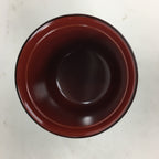 Japanese Lacquerware Kiso-Nuri Lidded Bowl Vtg Red Black Owan Soup Bowl QT146