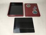 Japanese Lacquerware Lid Box Vtg Fumibako Letter Book Shell Inlay Brown FB57