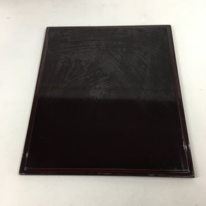 Japanese Lacquerware Lid Box Vtg Wood Fumibako Letter Book Box FB65