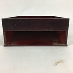 Japanese Lacquerware Lid Box Vtg Wood Fumibako Letter Book Box FB65
