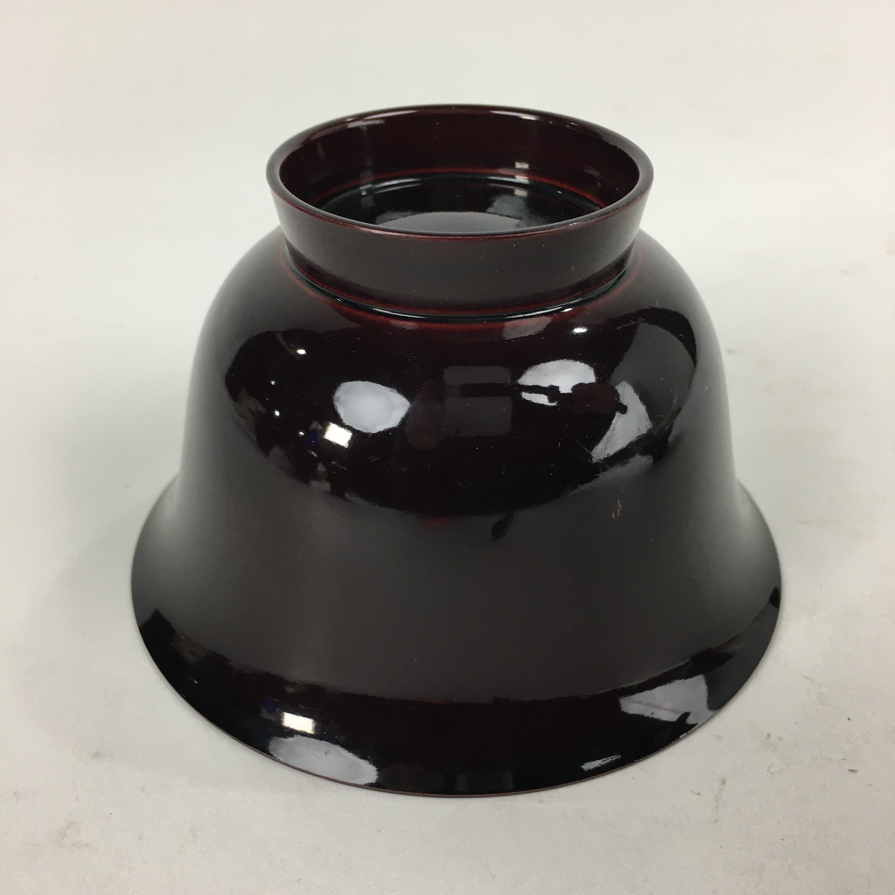 Japanese Lacquerware Lidded Bowl Vtg Echizen-Nuri Owan Soup Bowl UR628
