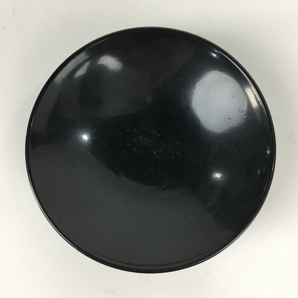 Japanese Lacquerware Lidded Bowl Vtg Echizen-Nuri Owan Soup Bowl UR630