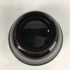 Japanese Lacquerware Lidded Bowl Vtg Echizen-Nuri Owan Soup Bowl UR630