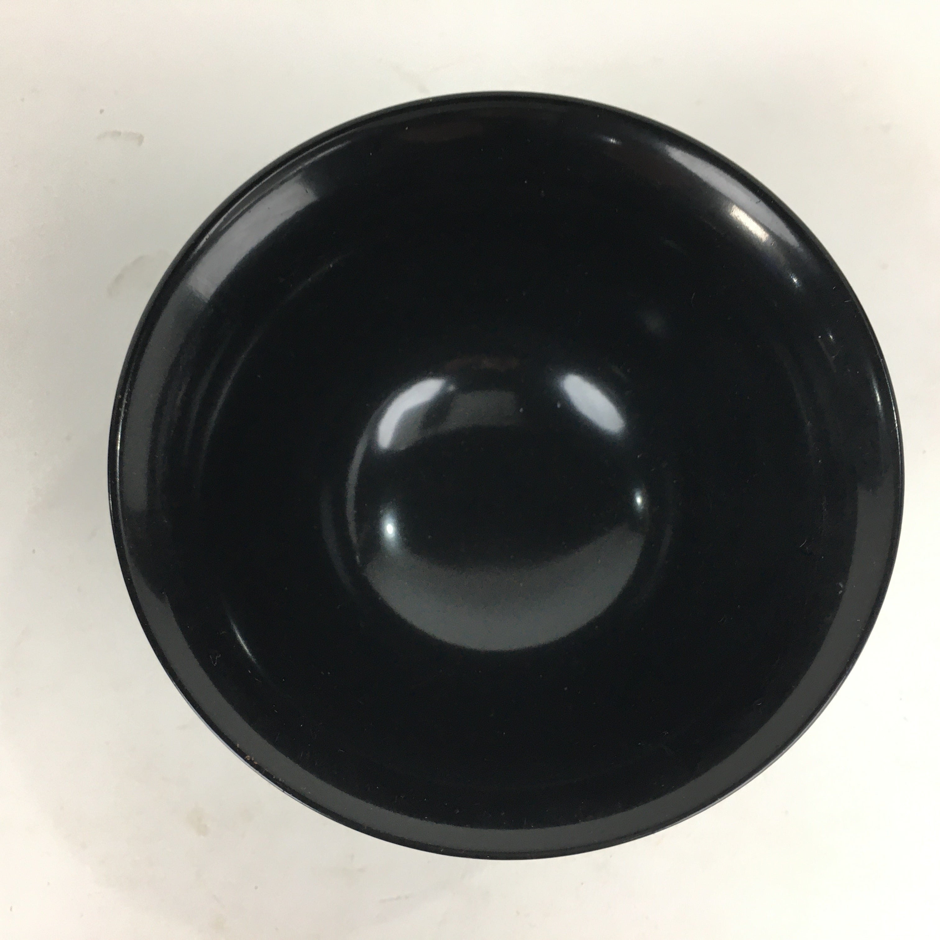 Japanese Lacquerware Lidded Bowl Vtg Echizen-Nuri Owan Soup Bowl UR631
