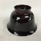 Japanese Lacquerware Lidded Bowl Vtg Echizen-Nuri Owan Soup Bowl UR631