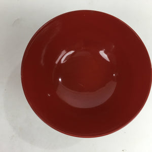Japanese Lacquerware Lidded Bowl Vtg Maki-e Gold Owan Soup Bowl Red UR651