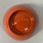 Japanese Lacquerware Lidded Bowl Vtg Replica Red Black Owan Soup Rice UR397