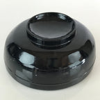 Japanese Lacquerware Lidded Bowl Vtg Urushi Black Owan Soup Rice LB31