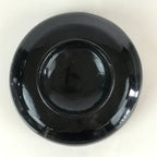 Japanese Lacquerware Lidded Bowl Vtg Urushi Black Owan Soup Rice LB32