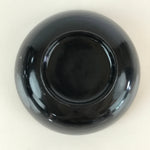 Japanese Lacquerware Lidded Bowl Vtg Urushi Black Owan Soup Rice LB41