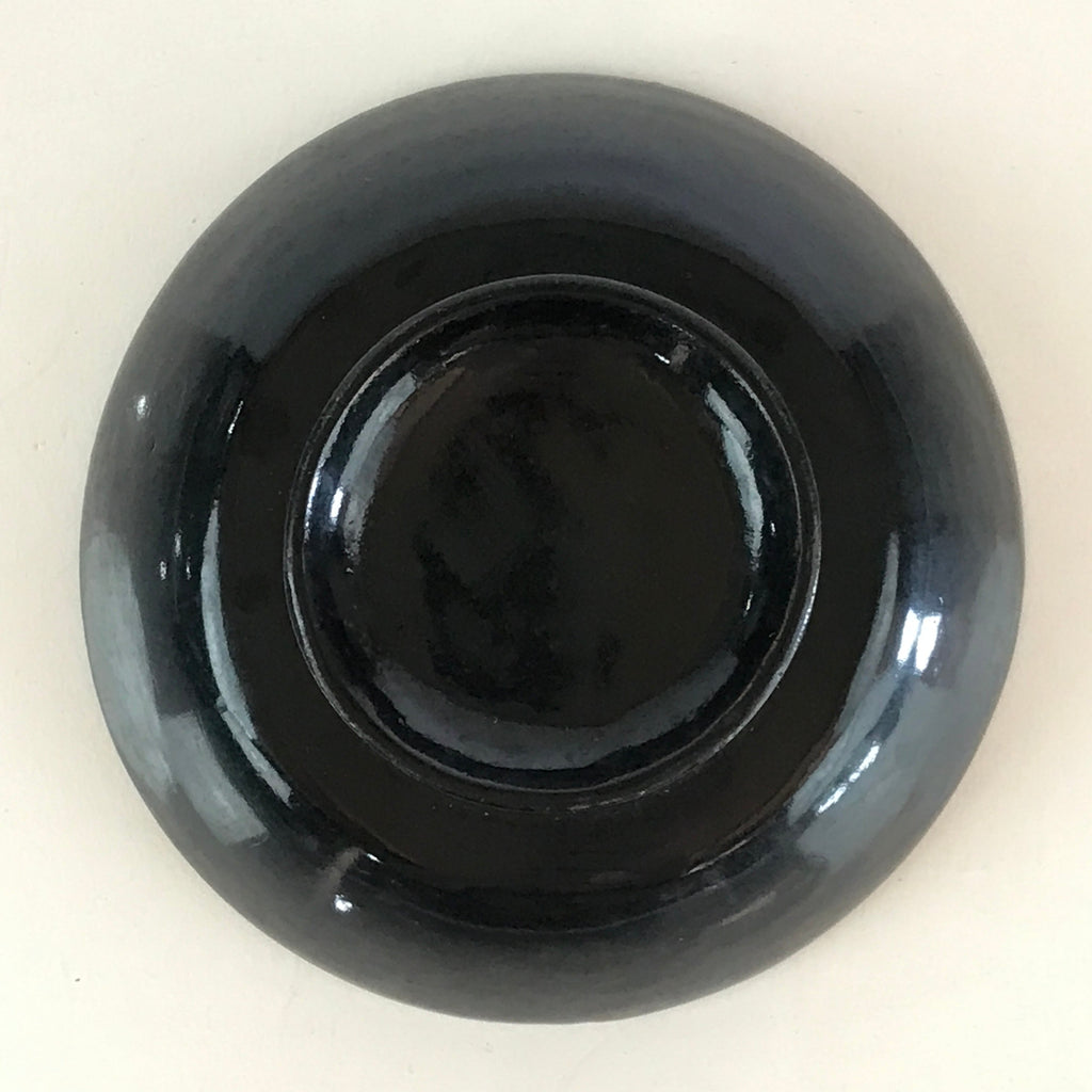 Japanese Lacquerware Lidded Bowl Vtg Urushi Black Owan Soup Rice LB45