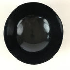Japanese Lacquerware Lidded Bowl Vtg Urushi Black Owan Soup Rice LB47