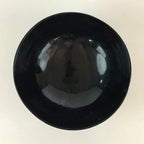 Japanese Lacquerware Lidded Bowl Vtg Urushi Black Owan Soup Rice LB48