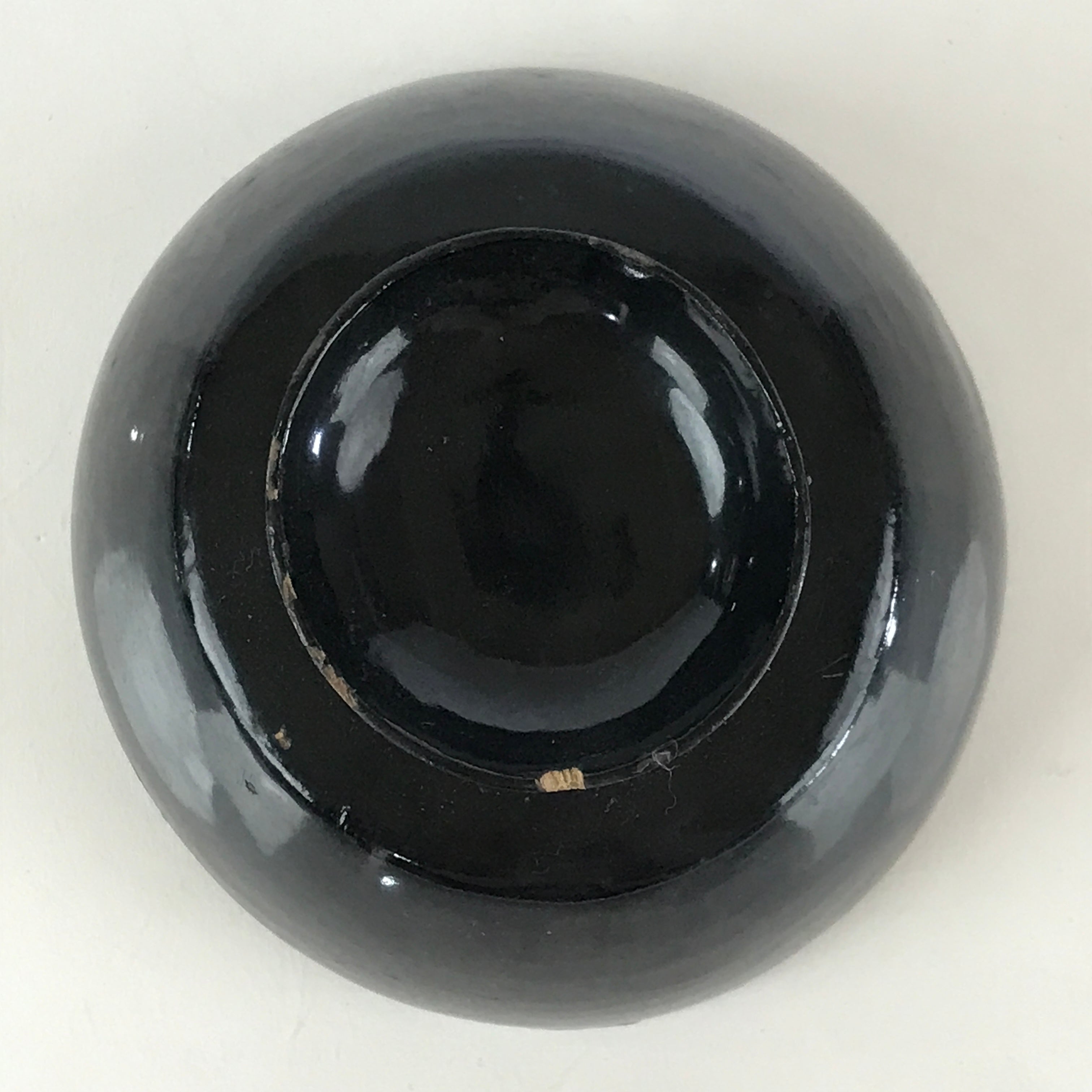 Japanese Lacquerware Lidded Bowl Vtg Urushi Black Owan Soup Rice LB50
