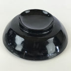 Japanese Lacquerware Lidded Bowl Vtg Urushi Black Owan Soup Rice LB51