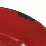 Japanese Lacquerware Lidded Bowl Vtg Urushi Green Red Owan Soup Rice LB19