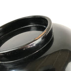Japanese Lacquerware Lidded Bowl Vtg Urushi Makie Black Owan Soup Rice LB33