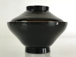 Japanese Lacquerware Lidded Bowl Vtg Urushi Makie Red Black Owan Soup LB12