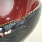 Japanese Lacquerware Lidded Bowl Vtg Urushi Makie Red Black Owan Soup LB15