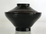 Japanese Lacquerware Lidded Bowl Vtg Urushi Makie Red Black Owan Soup LB8
