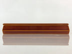 Japanese Lacquerware Lidded Box Vtg Hida Shunkei-Nuri Brown PX631