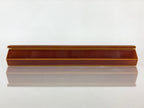 Japanese Lacquerware Lidded Box Vtg Hida Shunkei-Nuri Brown PX631
